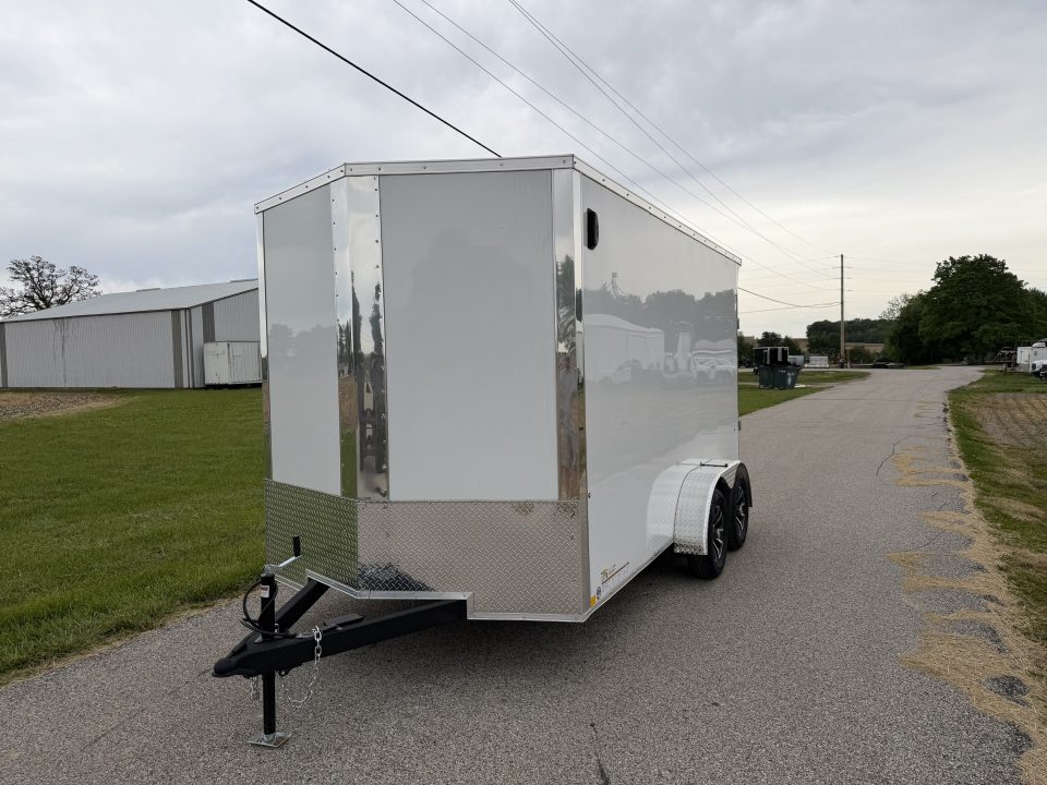 New 2026 Impact Trailers 7'X14' 7k Quake Cargo / Enclosed Trailer