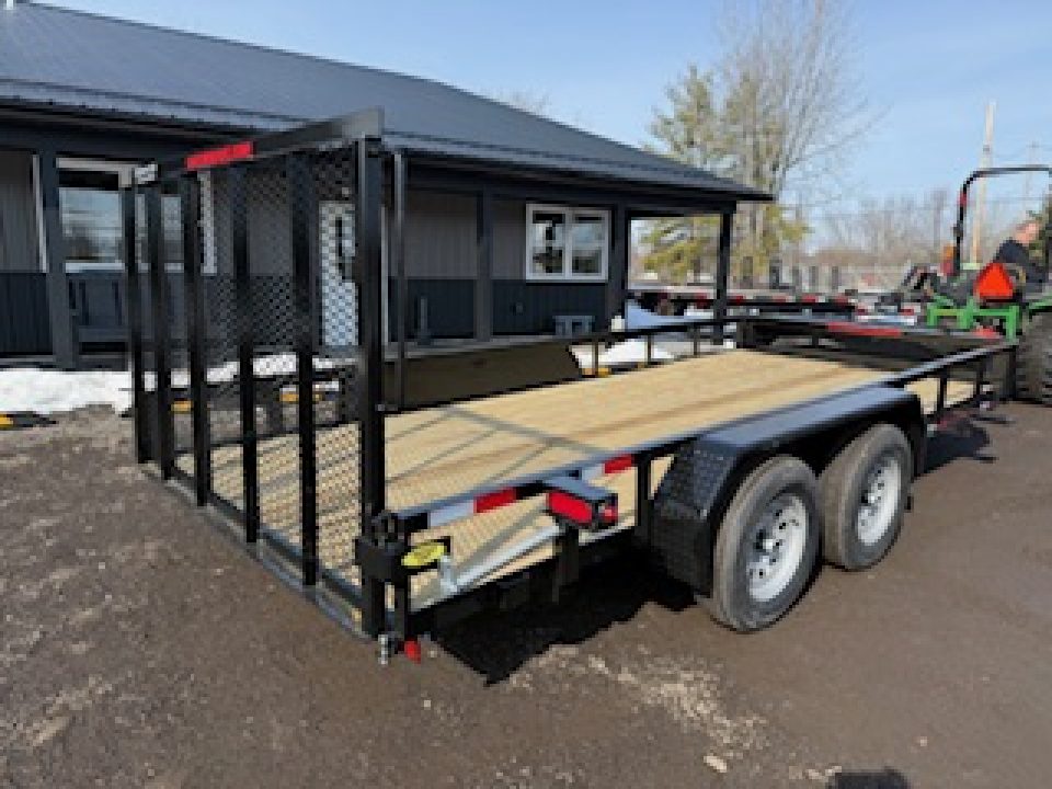 New 2026 Gatormade 82" x 16' w/Aardvark Tongue Utility Trailer