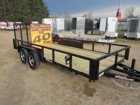 New 2026 Quality Steel and Aluminum 8216 Utility Trailer