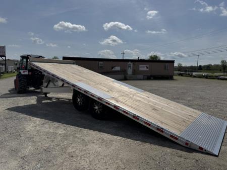 New 2026 Nordtek 102X24 Deckover Trailer 16K GVWR Hyd. Jack w/Remote