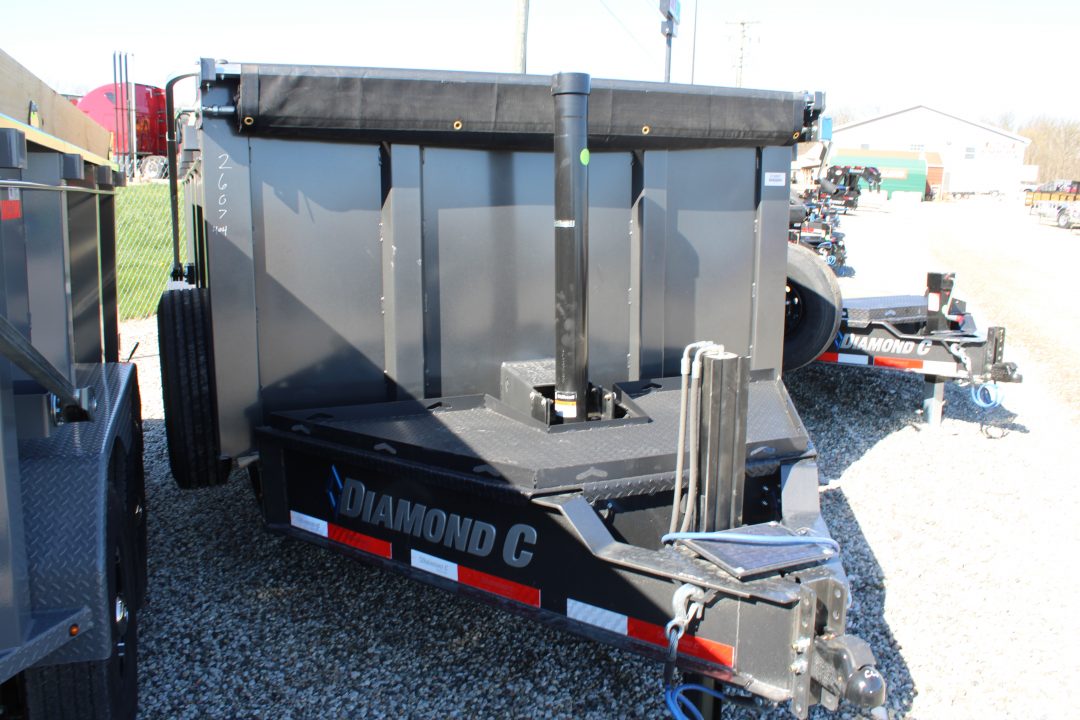 New 2026 Diamond C Trailers 16' 15.5K GVWR STOCK ID 58239 Dump Trailer
