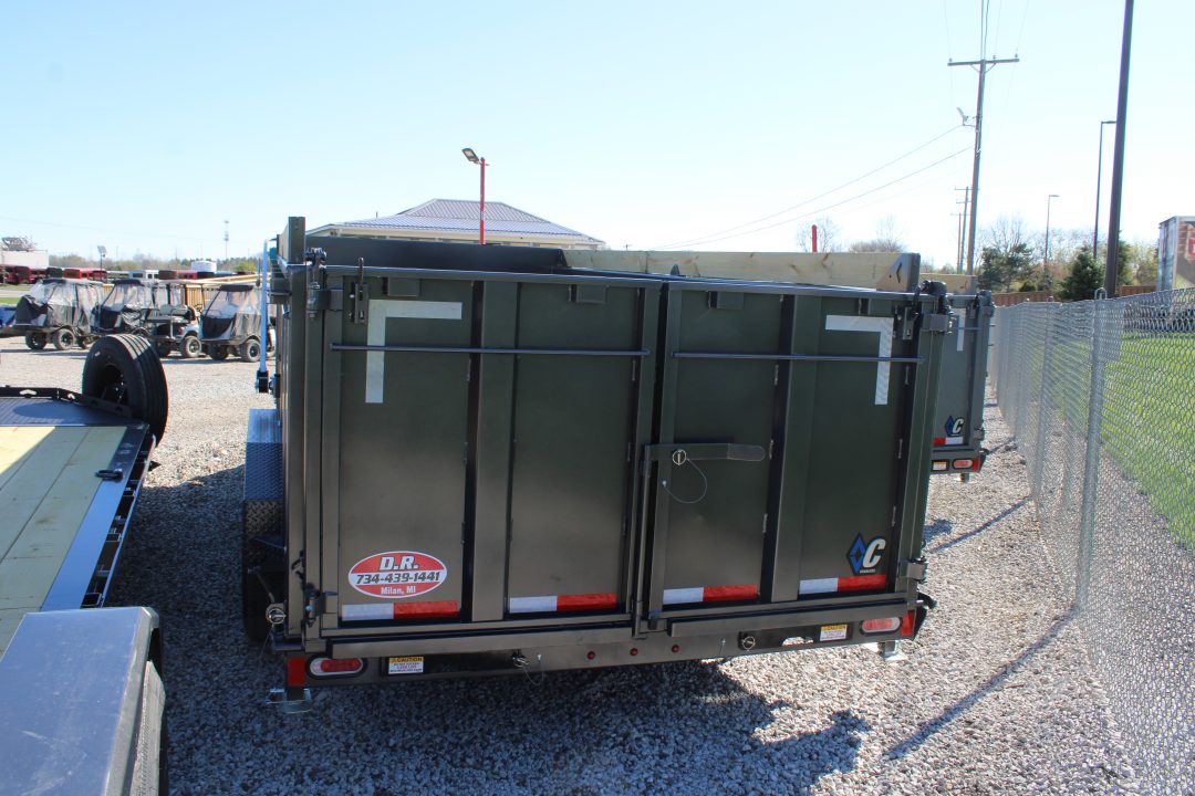 New 2026 Diamond C Trailers 16' 15.5K GVWR STOCK ID 58239 Dump Trailer