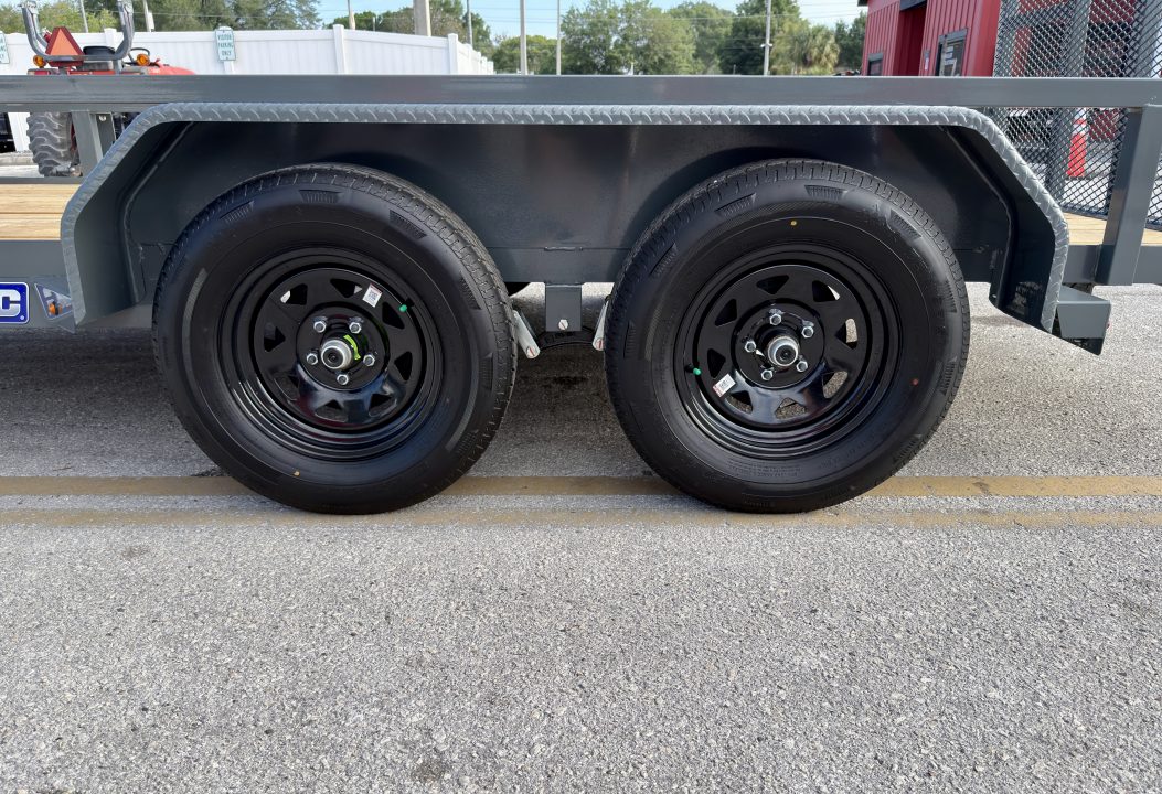 New 2026 Sure-Trac 7x14 Tube Top 7K Utility Trailer