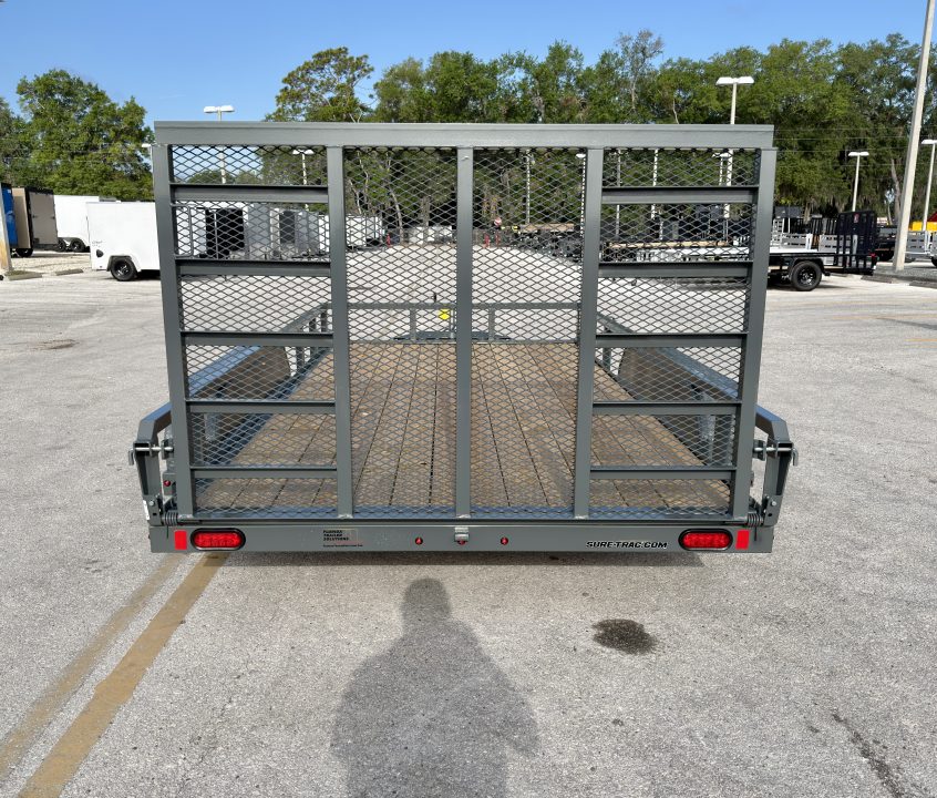 New 2026 Sure-Trac 7x14 Tube Top 7K Utility Trailer