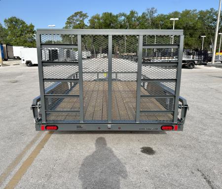 New 2026 Sure-Trac 7x14 Tube Top 7K Utility Trailer