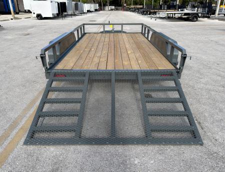 New 2026 Sure-Trac 7x14 Tube Top 7K Utility Trailer