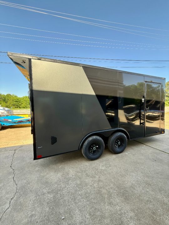 New 2026 Stallion Manufacturing LLC 8.5' X 16' #5200 Tandem Axle Ramps Cargo / Enclosed Trailer