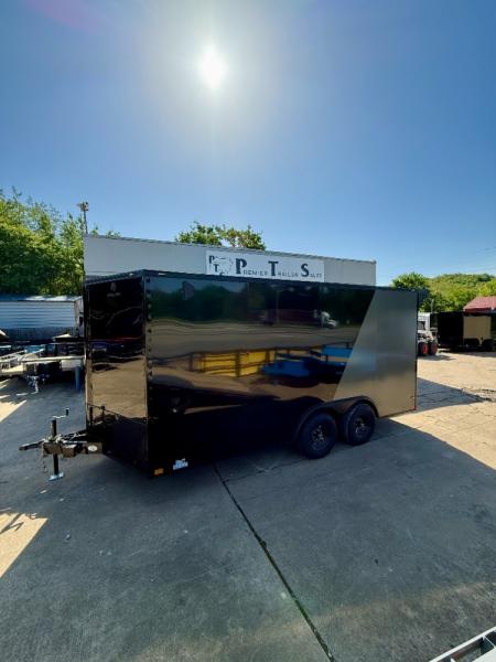 New 2026 Stallion Manufacturing LLC 8.5' X 16' #5200 Tandem Axle Ramps Cargo / Enclosed Trailer