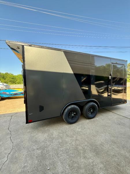 New 2026 Stallion Manufacturing LLC 8.5' X 16' #5200 Tandem Axle Ramps Cargo / Enclosed Trailer