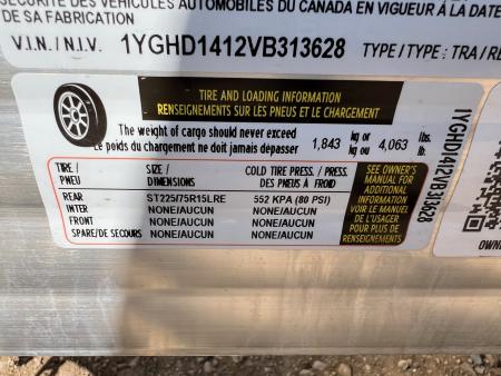 New 2027 Aluma 8214H 5K Axle Aluminum Utility Trailer