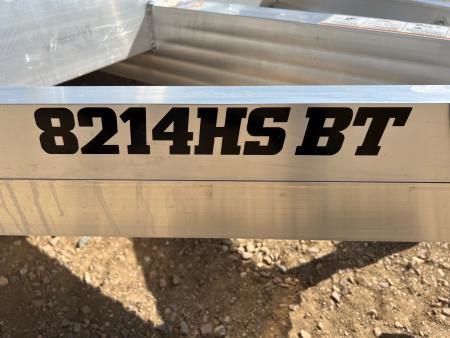 New 2027 Aluma 8214H 5K Axle Aluminum Utility Trailer