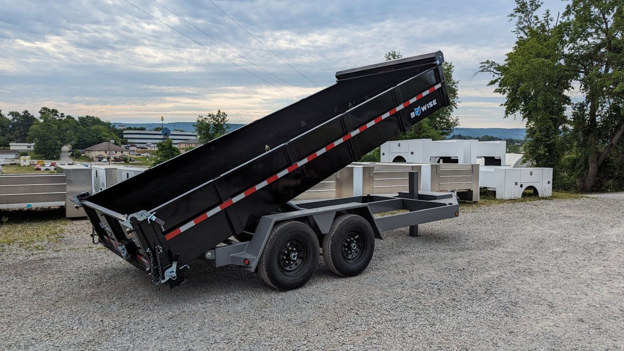 New 2026 BWISE 6'10" x 16 HD Lo Pro Equipment Dump