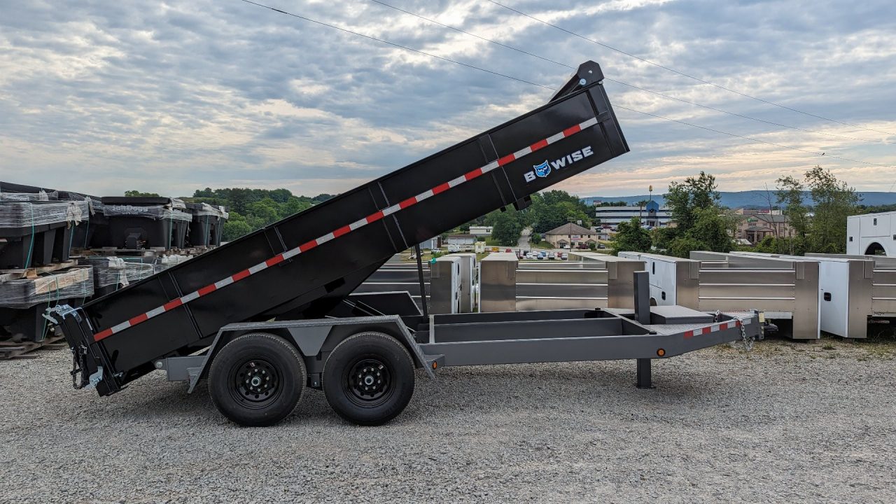 New 2026 BWISE 6'10" x 16 HD Lo Pro Equipment Dump