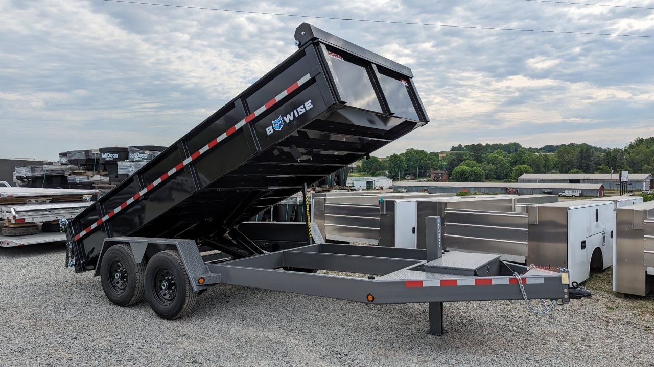 New 2026 BWISE 6'10" x 16 HD Lo Pro Equipment Dump