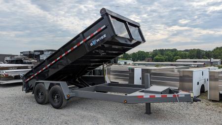 New 2026 BWISE 6'10" x 16 HD Lo Pro Equipment Dump
