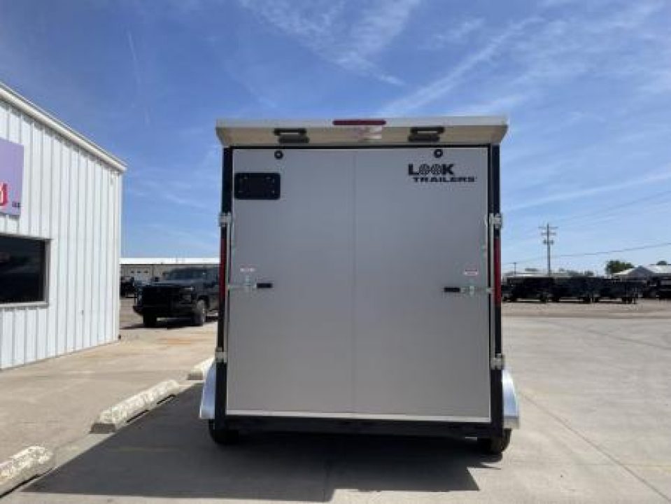 New 2026 Look Trailers 7' X 12 DLX Srewless Cargo / Enclosed Trailer