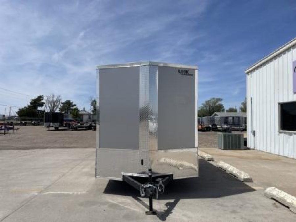 New 2026 Look Trailers 7' X 12 DLX Srewless Cargo / Enclosed Trailer