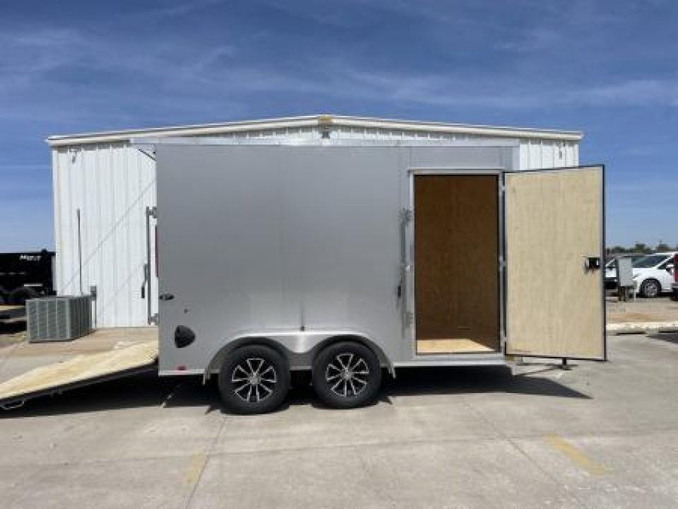 New 2026 Look Trailers 7' X 12 DLX Srewless Cargo / Enclosed Trailer