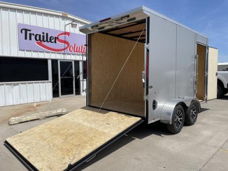 New 2026 Look Trailers 7' X 12 DLX Srewless Cargo / Enclosed Trailer