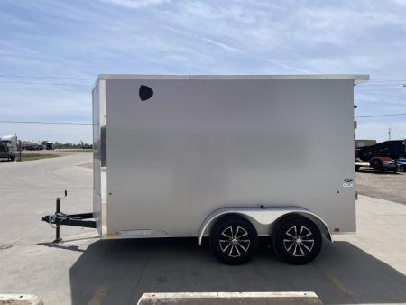New 2026 Look Trailers 7' X 12 DLX Srewless Cargo / Enclosed Trailer