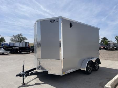 New 2026 Look Trailers 7' X 12 DLX Srewless Cargo / Enclosed Trailer