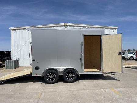 New 2026 Look Trailers 7' X 12 DLX Srewless Cargo / Enclosed Trailer