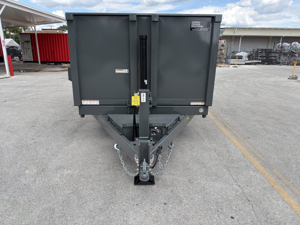 New 2026 Sure-Trac 7x14 HD Low Profile 3' Sided Telescopic 14K Dump Trailer