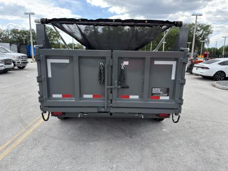 New 2026 Sure-Trac 7x14 HD Low Profile 3' Sided Telescopic 14K Dump Trailer