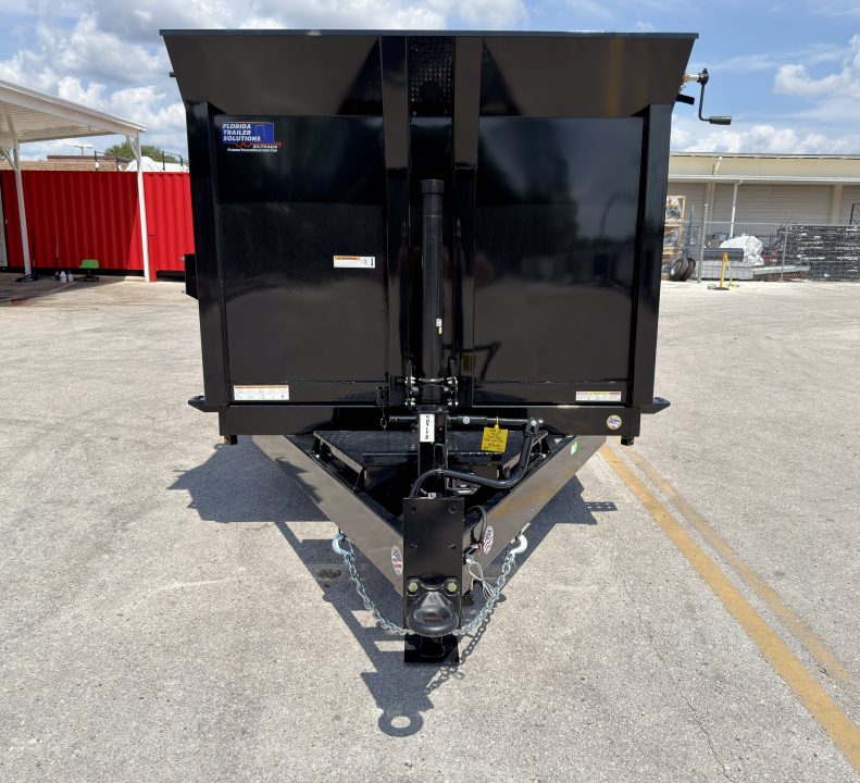 New 2026 Sure-Trac 7x14 HD Low Profile 4' Side Telescopic 16K Dump Trailer