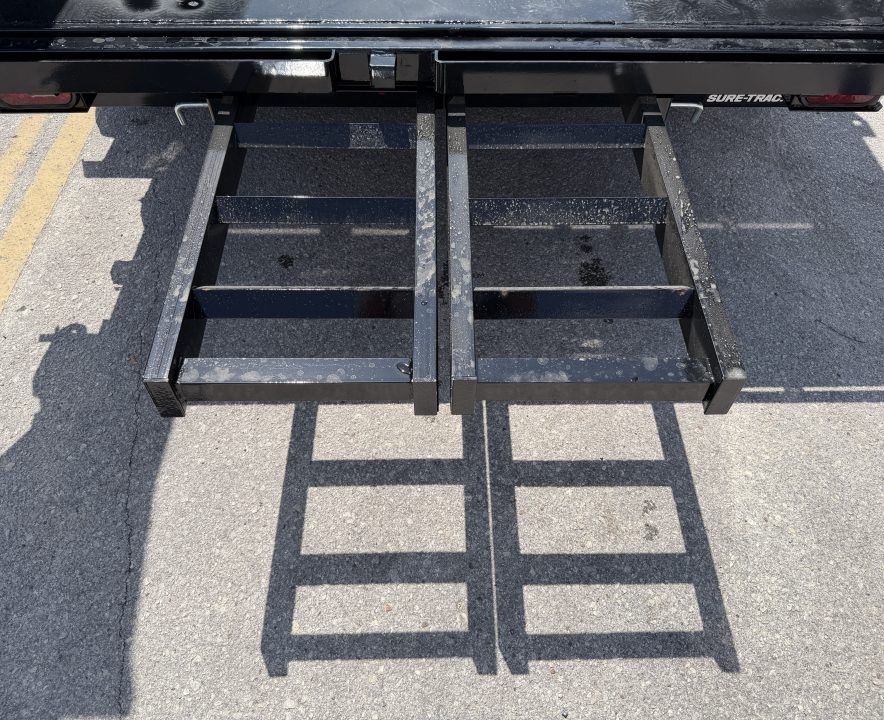 New 2026 Sure-Trac 7x14 HD Low Profile 4' Side Telescopic 16K Dump Trailer