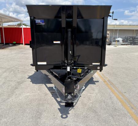 New 2026 Sure-Trac 7x14 HD Low Profile 4' Side Telescopic 16K Dump Trailer