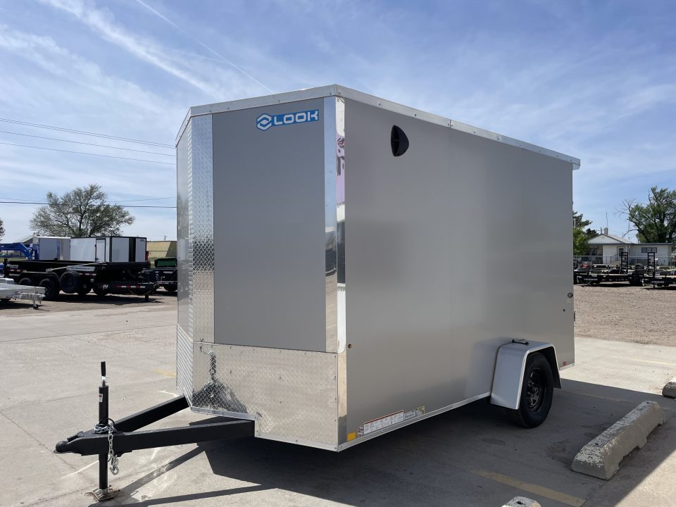 New 2026 Look Trailers 7'x12'x7' Tall Cargo / Enclosed Trailer