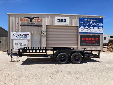 New 2026 Load Trail UT 83  x 16' Tandem Axle Utility (2  x 3  Angle Frame) Utility Trailer