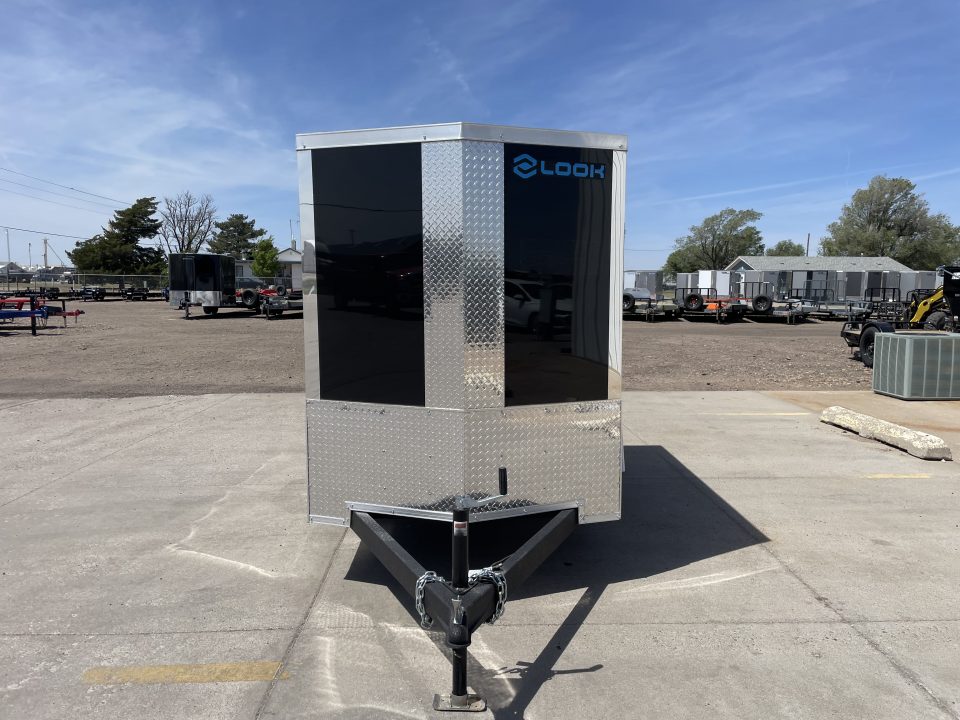 New 2026 Look Trailers 5' x 08' Single Axle 0.80 Composite Skin Cargo / Enclosed Trailer