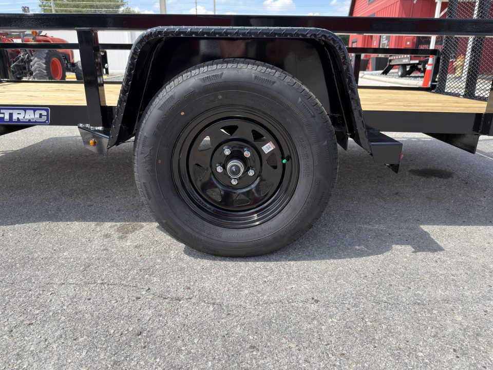 New 2026 Sure-Trac 6x12 Tube Top 3K Utility Trailer