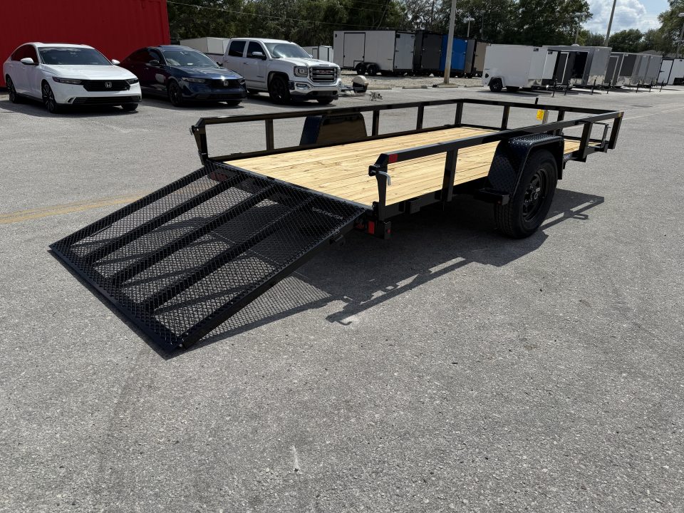 New 2026 Sure-Trac 6x12 Tube Top 3K Utility Trailer