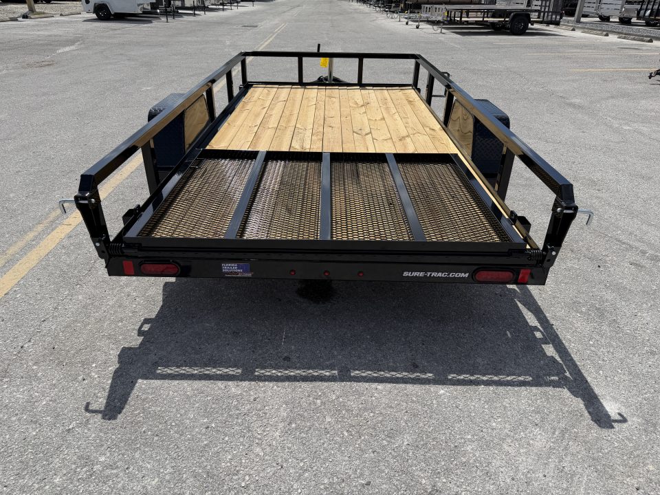 New 2026 Sure-Trac 6x12 Tube Top 3K Utility Trailer