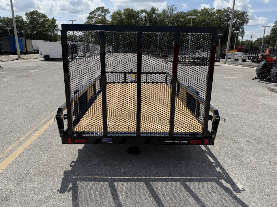 New 2026 Sure-Trac 6x12 Tube Top 3K Utility Trailer