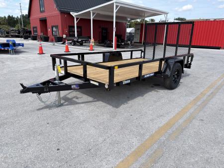 New 2026 Sure-Trac 6x12 Tube Top 3K Utility Trailer