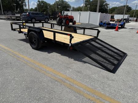 New 2026 Sure-Trac 6x12 Tube Top 3K Utility Trailer