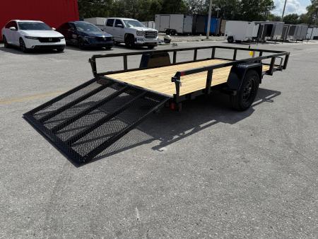 New 2026 Sure-Trac 6x12 Tube Top 3K Utility Trailer