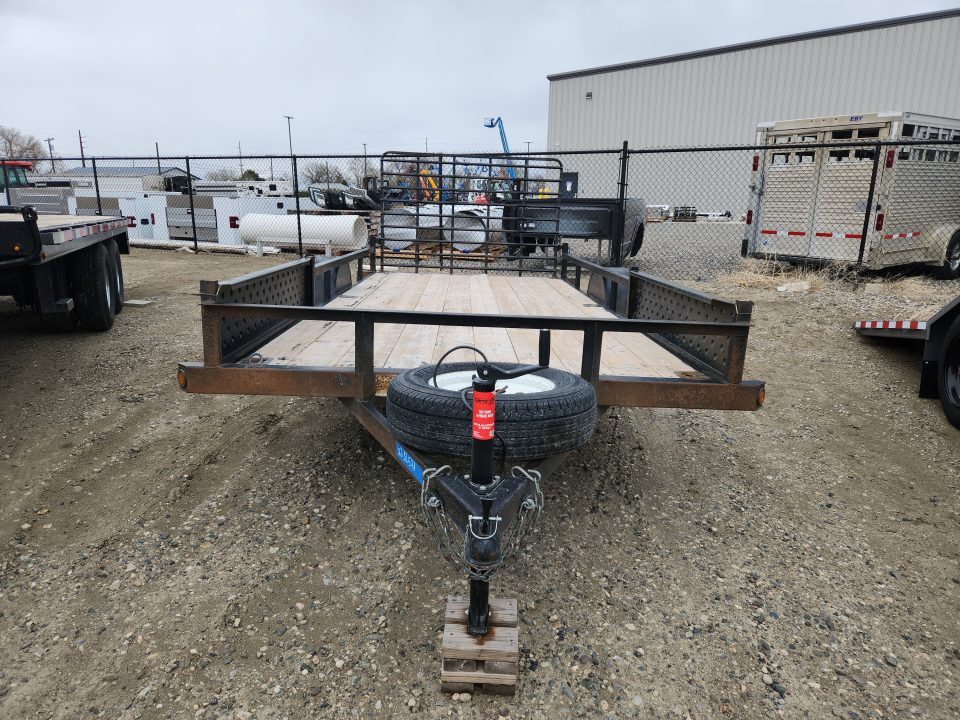 Used 2017 Rainbow Trailers 14' UTILITY Utility Trailer