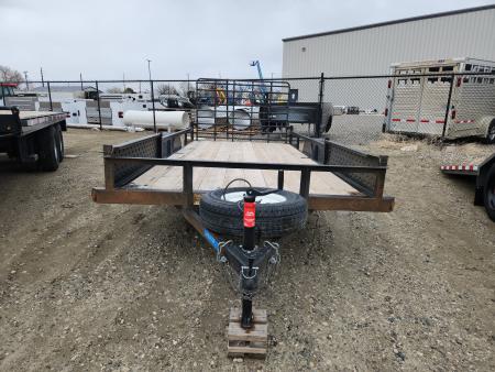 Used 2017 Rainbow Trailers 14' UTILITY Utility Trailer