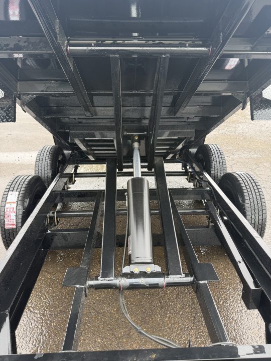 New 2026 Delco Trailers D110 5'x10' Dump Trailer-18" Sides-3500# Axles