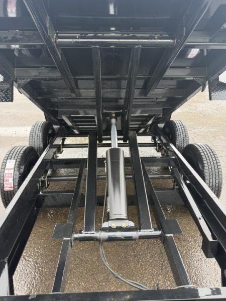New 2026 Delco Trailers D110 5'x10' Dump Trailer-18" Sides-3500# Axles