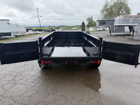 New 2026 Delco Trailers D110 5'x10' Dump Trailer-18" Sides-3500# Axles