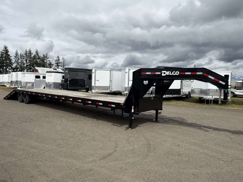 New 2026 Delco Trailers F240 102"X40' Flatbed Trailer