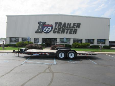 Used 2017 Sure-Trac 7 x 22 ST8222FWTE-B-140 Tilt Trailer 14K
