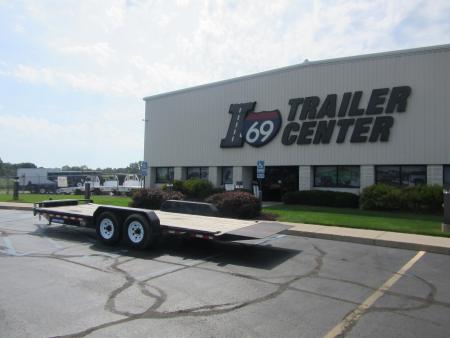 Used 2017 Sure-Trac 7 x 22 ST8222FWTE-B-140 Tilt Trailer 14K