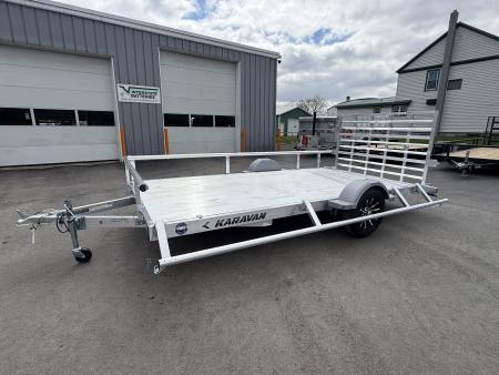 New 2026 Karavan 82" x 14' Aluminum Trailer Aluminum Deck